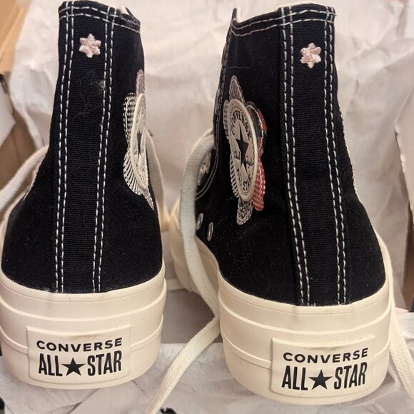 Converse All Star Platform High Tops - Picture 3 of 10